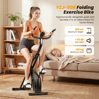 Formill YZJ508 Indoor Cycling Bike Magnetic Resistance Quiet Belt Drive 6KG Flywheel Home Exercise Bike LCD Monitor