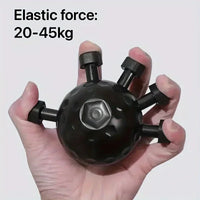 Finger Hand Strengthener Ergonomic Hand Ball Gripper Exerciser Anti Slip Finger Exerciser Ball for Musicians Athletes Climber