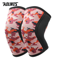 AOLIKES Knee Sleeves Weightlifting - 7mm Thick Premium Neoprene Weight Lifting Knee Sleeve for Squats, Powerlifting & Deadlift