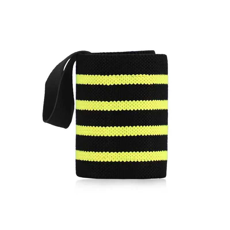Weight Lifting Wristband Elastic Breathable Wrist Wraps Bandage Gym Fitness Weightlifting Powerlifting Wrist Brace Support Strap