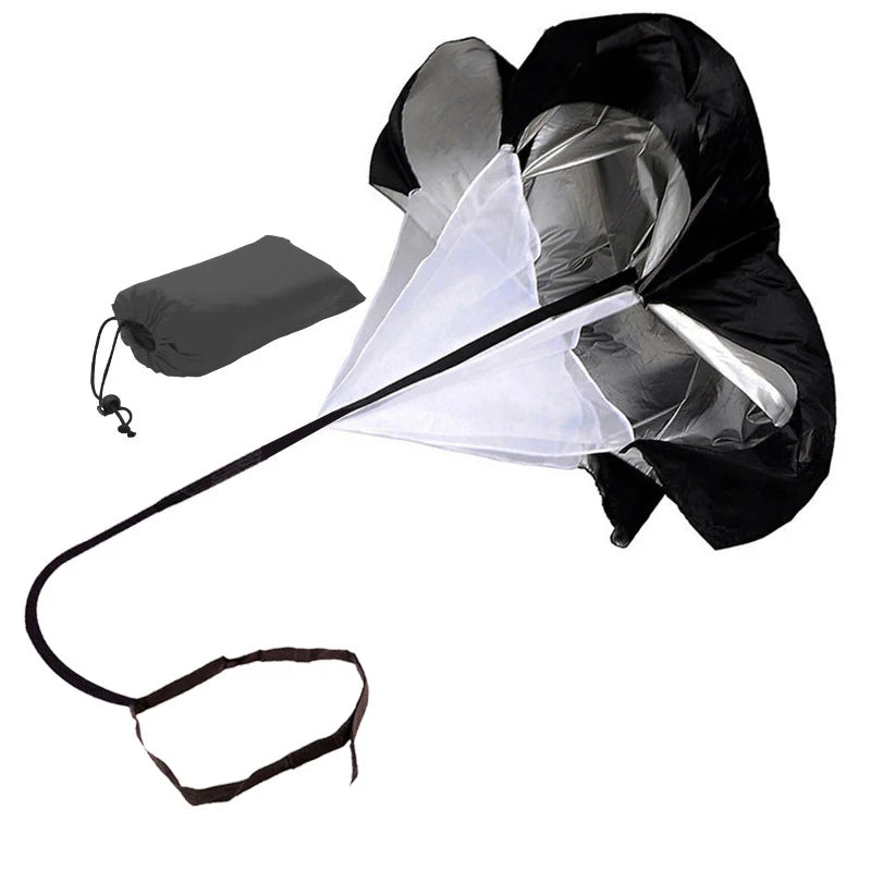 Adjustable Speed Parachute Agility Training Umbrella Football Soccer Resistance Rope Fitness Running Chute Sports Obstacles Tool