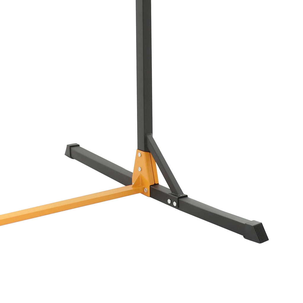 Free Standing Pull Up Station 400KG Heavy Duty Steel Frame 11 Levels Height Adjustable H-shaped Stable Base Anti-slip Grip Fitness Pull-up Bar Dip Stand for Home Gym Full Body Workout Training Equipment