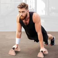 Parallettes en Bois pour Pompes et Calisthénie