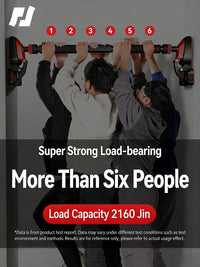 No Drill Doorway Pull Up Bar Heavy Duty Load with Wide Support Pads for Home Gym Strength Training