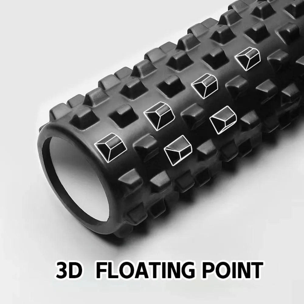 EVA Foam Yoga Foam Massage Roller Trigger Point High Density Yoga Pilates Foam Roller Gym Tool Stable Fitness Yoga Column