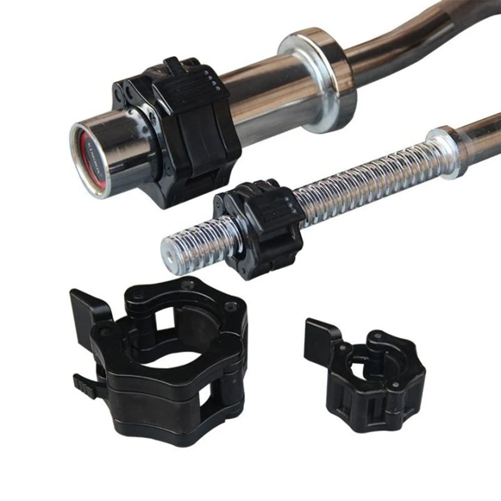 Spinlock Collars Barbell Collar Lock Dumbell Clips Barbell Clamps Weight Lifting Bar Gym Dumbbell Fitness Strength Training