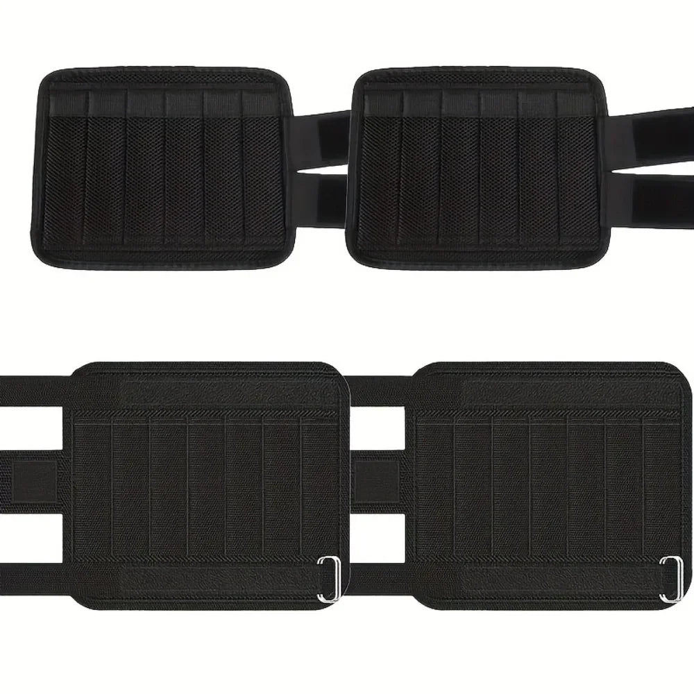 4Pcs Adjustable Ankle Wrist Weight Sandbags Fitness Running Leg Training Weight Bearing Sandbags for Men Women
