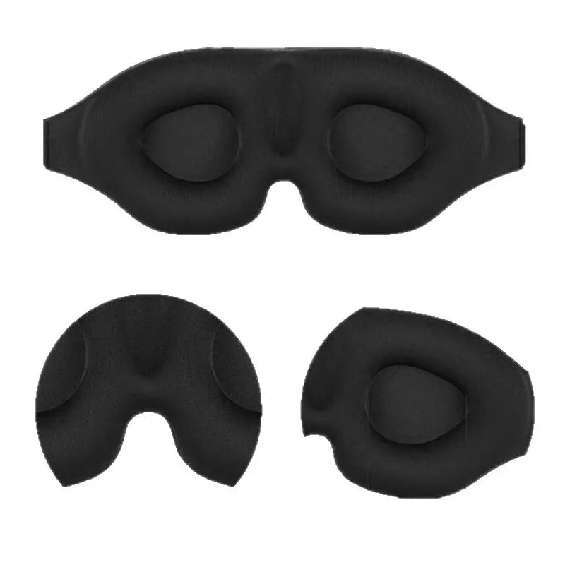 3/2/1pcs Eye Mask for Sleeping 3D Night Sleep Super Soft Mask Block Out Light with Women Men Family for Travel and Home Use
