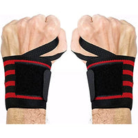 Weight Lifting Wristband Elastic Breathable Wrist Wraps Bandage Gym Fitness Weightlifting Powerlifting Wrist Brace Support Strap
