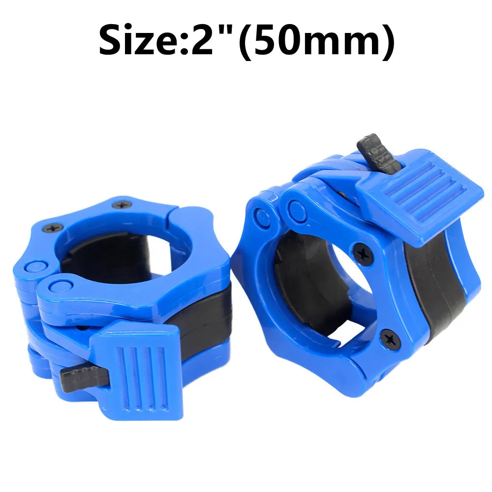 Spinlock Collars Barbell Collar Lock Dumbell Clips Barbell Clamps Weight Lifting Bar Gym Dumbbell Fitness Strength Training