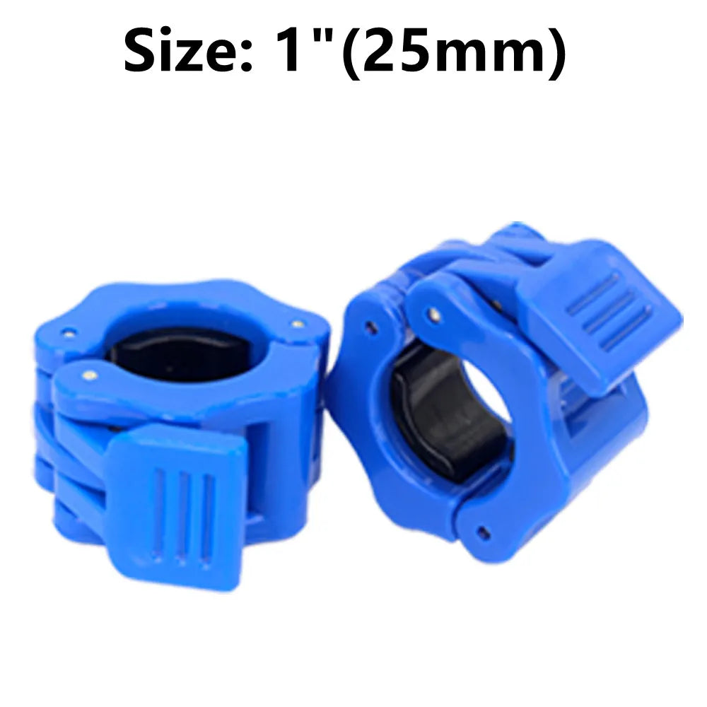 Spinlock Collars Barbell Collar Lock Dumbell Clips Barbell Clamps Weight Lifting Bar Gym Dumbbell Fitness Strength Training