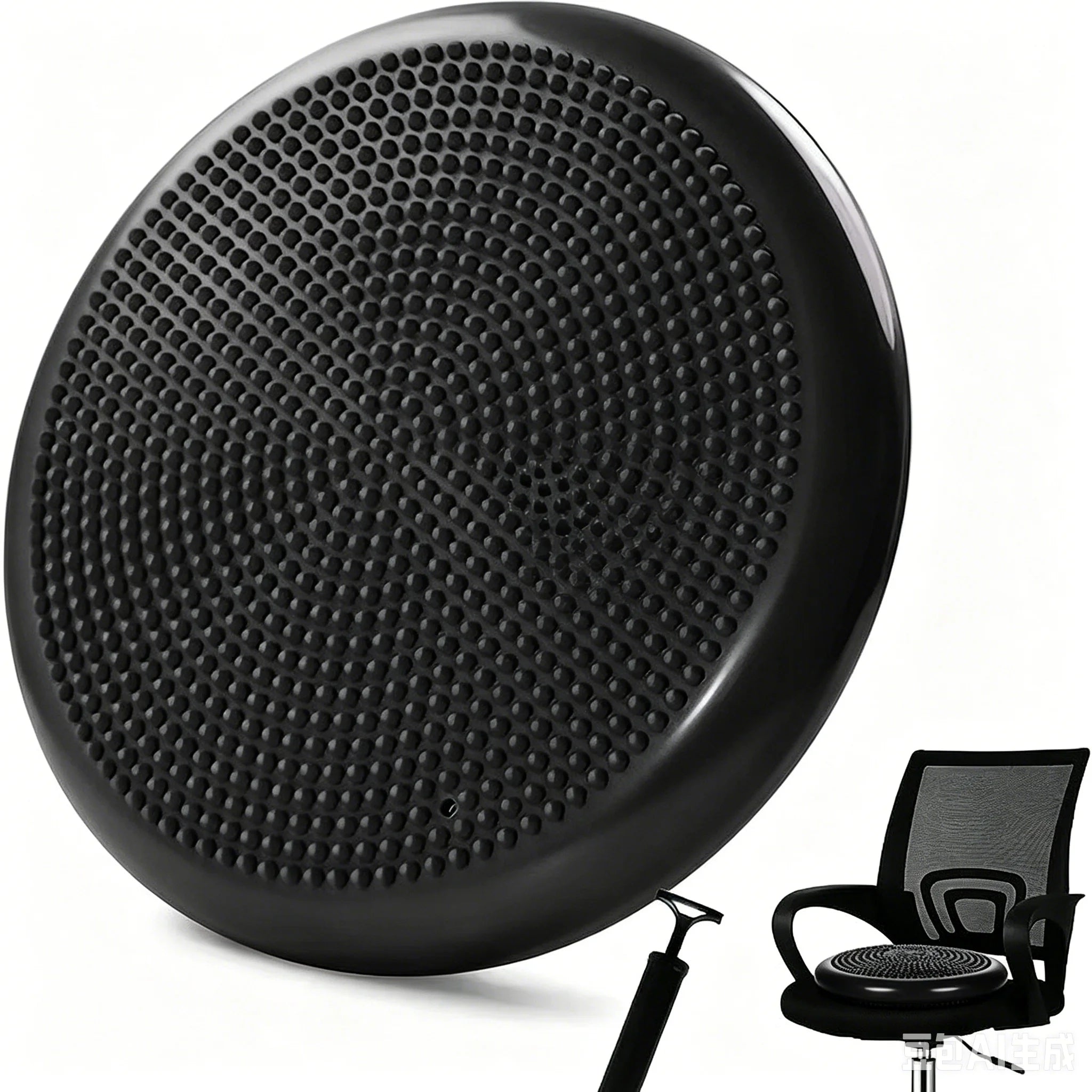 Thickened Explosion-Proof Balance Pad with Inflatable Ball - Yoga & Massage Seat Cushion plus Balance Plate