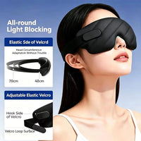 Mask For Sleep 3D Eye Mask Contoured Cup Blindfold Concave Molded Night Eye Mask Block Out Light with Women Men Adjustable﻿ ﻿