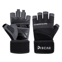 Gym Gloves Bodybuilding Powerlifting Dumbbell Pull Ups Workout Fitness Gloves Strength Training Gym Accessories For Man
