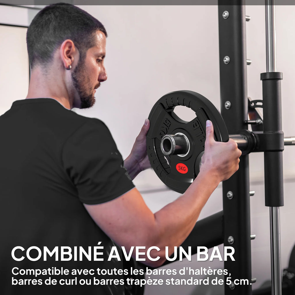 Disque de Musculation à Poignées 5 kg