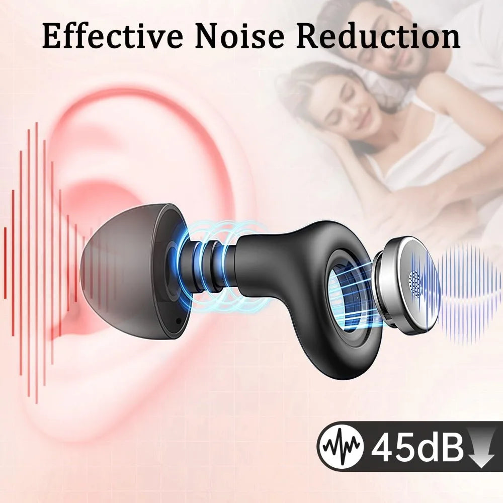 Ear Plugs for Sleeping Noise Cancelling EarPlugs for Noise Reduction Perfect for Focus and Relaxation/Work, Travel, Airplane