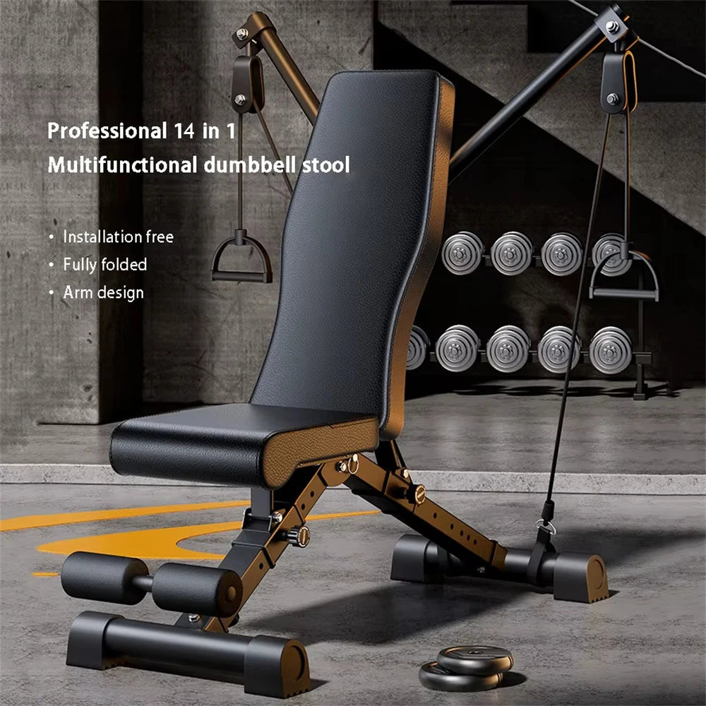Banc de Musculation avec Poulies