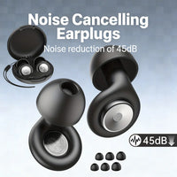 Ear Plugs for Sleeping Noise Cancelling EarPlugs for Noise Reduction Perfect for Focus and Relaxation/Work, Travel, Airplane