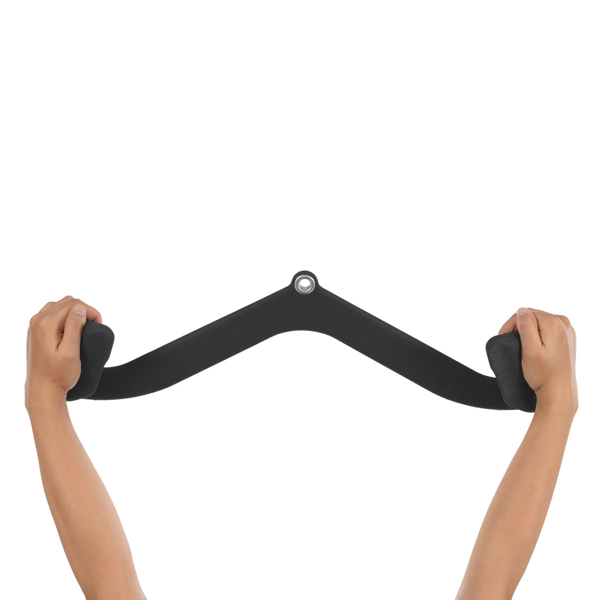7 Pcs Pull Down Bar Attachment Home Gym Fitness V-Bar 661LBS Capacity for Biceps & Triceps ﻿ ﻿