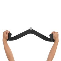 7 Pcs Pull Down Bar Attachment Home Gym Fitness V-Bar 661LBS Capacity for Biceps & Triceps ﻿ ﻿