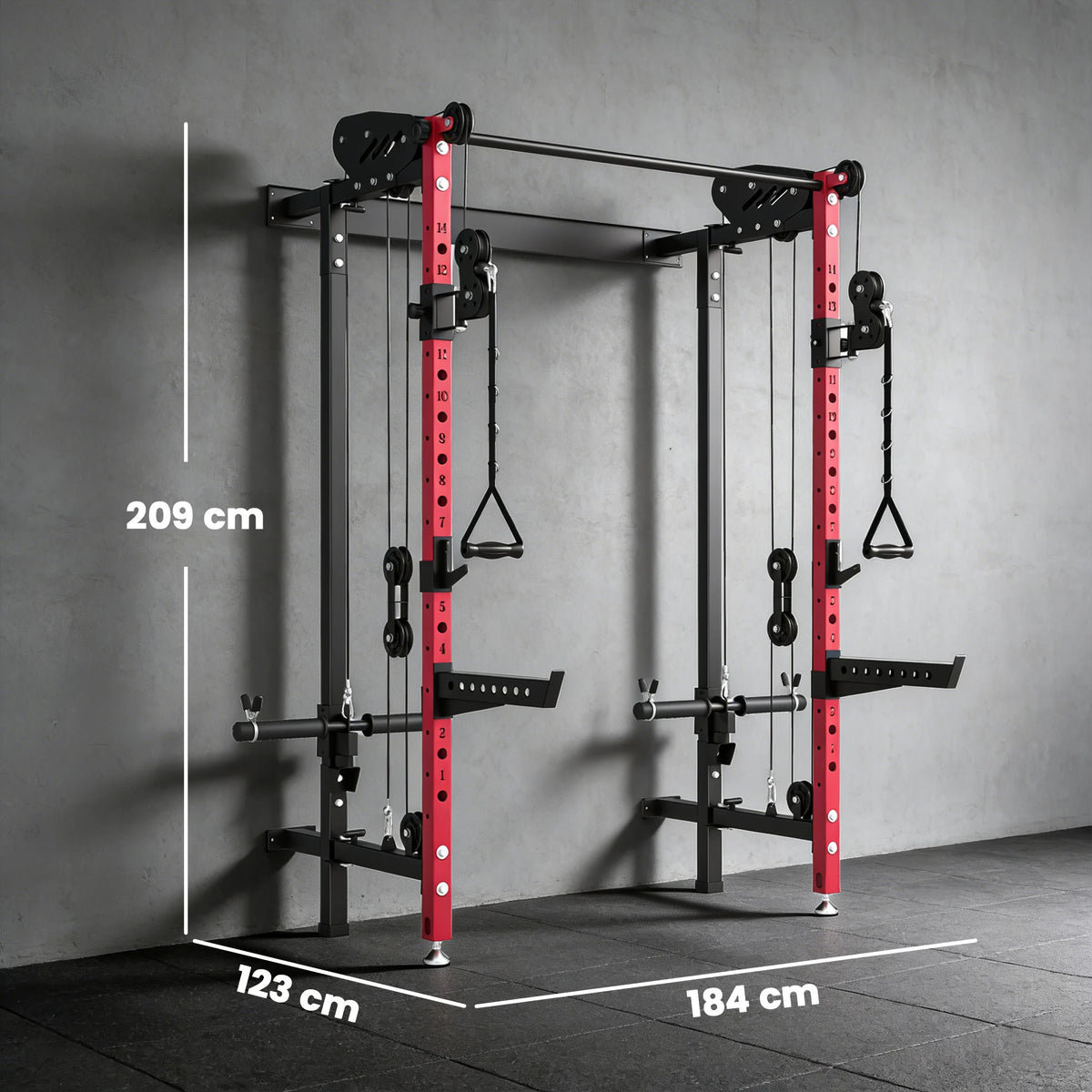 Rack Musculation avec Poulies
