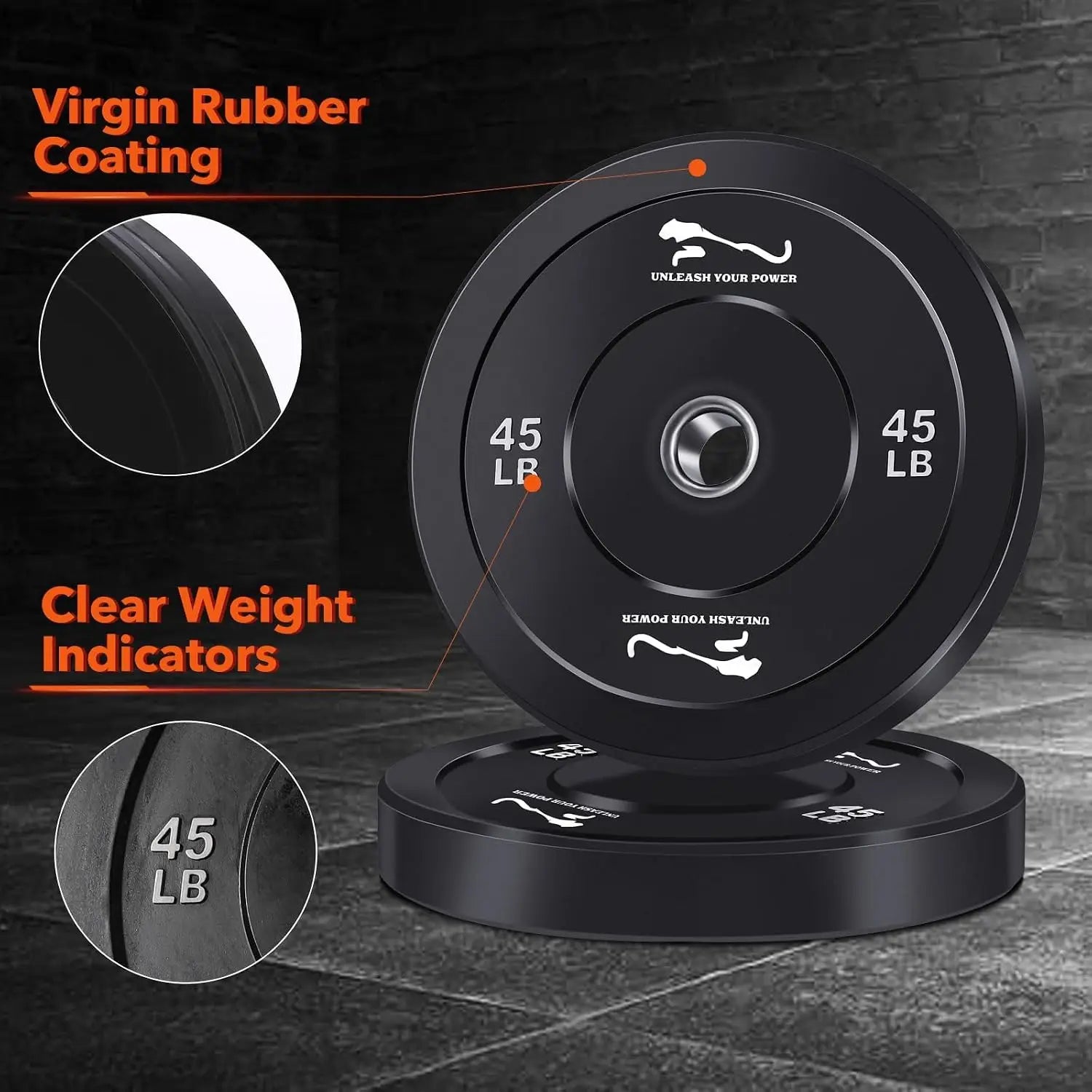 Disque Olympique Bumper