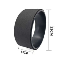 Yoga Wheel Premium Yoga Roller Back Stretcher Home Fitness equipment for Deep Tissue Massage, Improving Yoga Poses Backbend