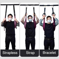 Lumbar Traction Belt for Spinal Stretching - Household Lumbar Suspension Strap, Pull-up Bar Stretcher,Ideal for Home Lumbar Care