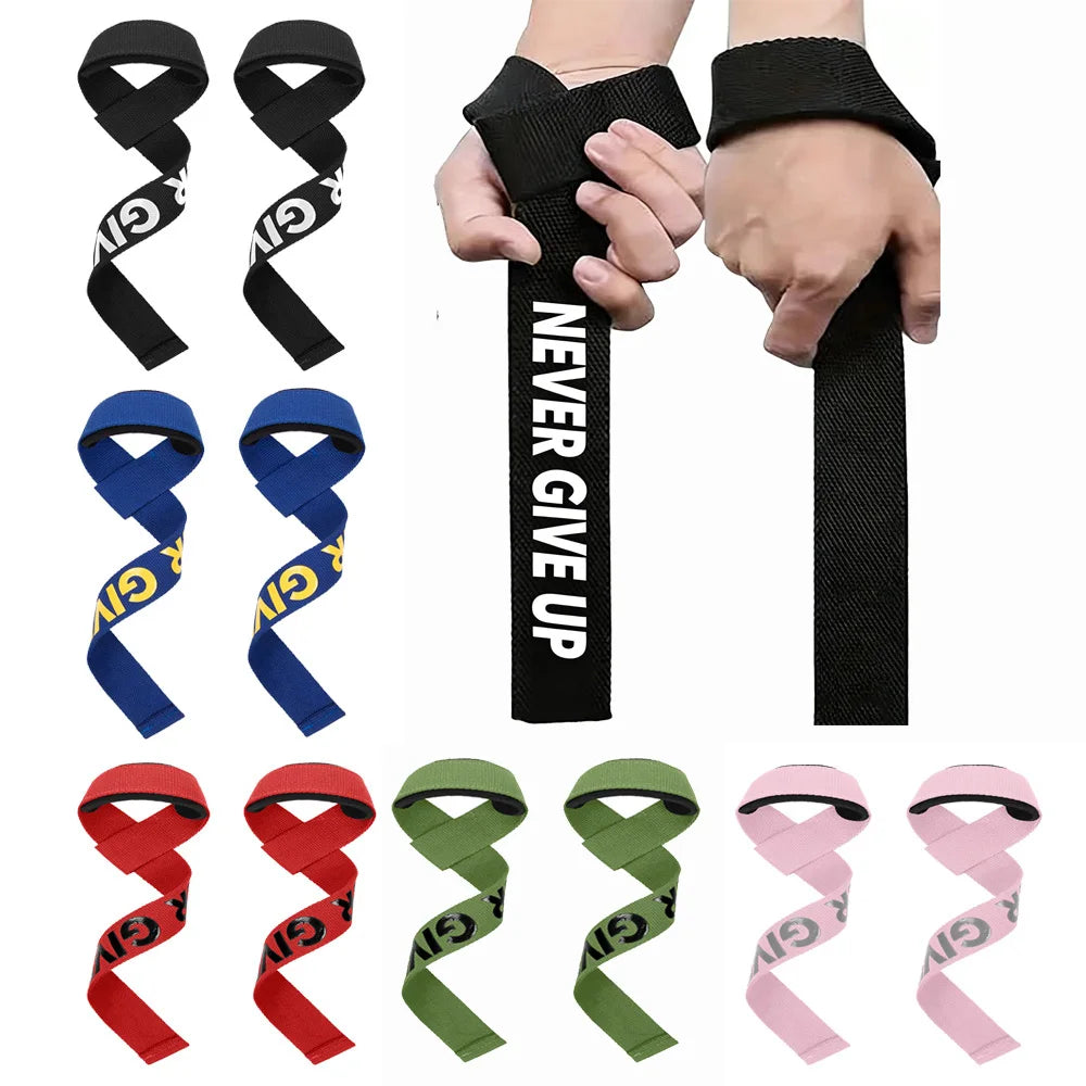 Fitness Lifting Wrist Strap Brace for Weightlifting Crossfit Bodybuilding Support Kettlebell Dumbbell Weights Strength Workout