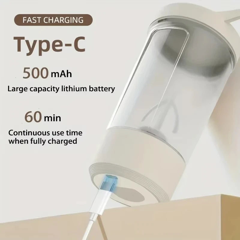 Electric Shaker Cup 450ml Self-Stirring Intelligent Shaker For Protein Shake Meal Replacement Portable Sport Mixing Cup