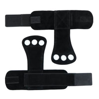 1Pair Gym Pull-up Grip Strap Lifting Strap Cowhide Gloves Grips Wrist Guard Workout Crossfit Sports Gloves Palm Protection