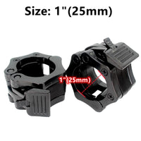 Spinlock Collars Barbell Collar Lock Dumbell Clips Barbell Clamps Weight Lifting Bar Gym Dumbbell Fitness Strength Training