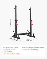 Support de Squat Multifonction