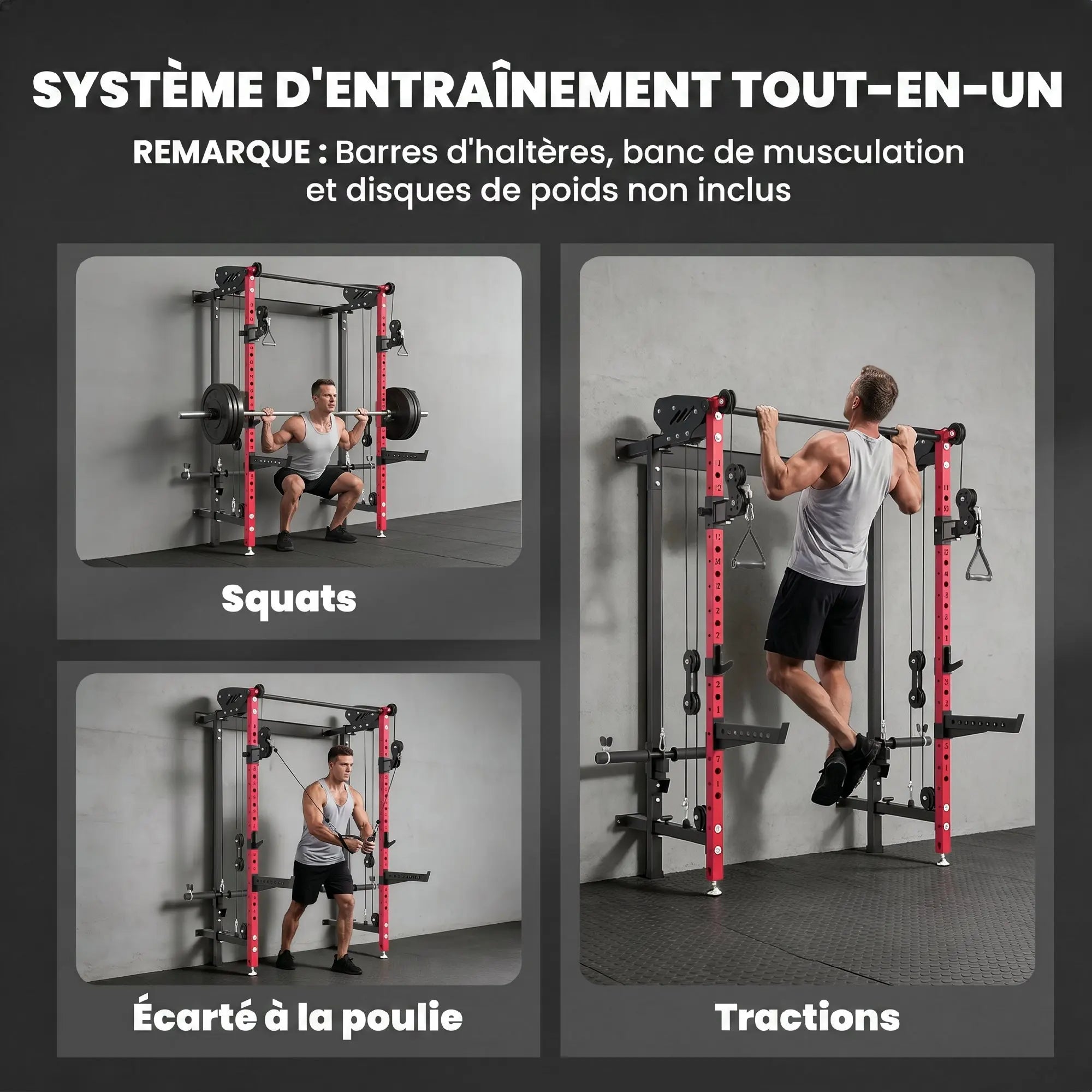 Rack Musculation avec Poulies