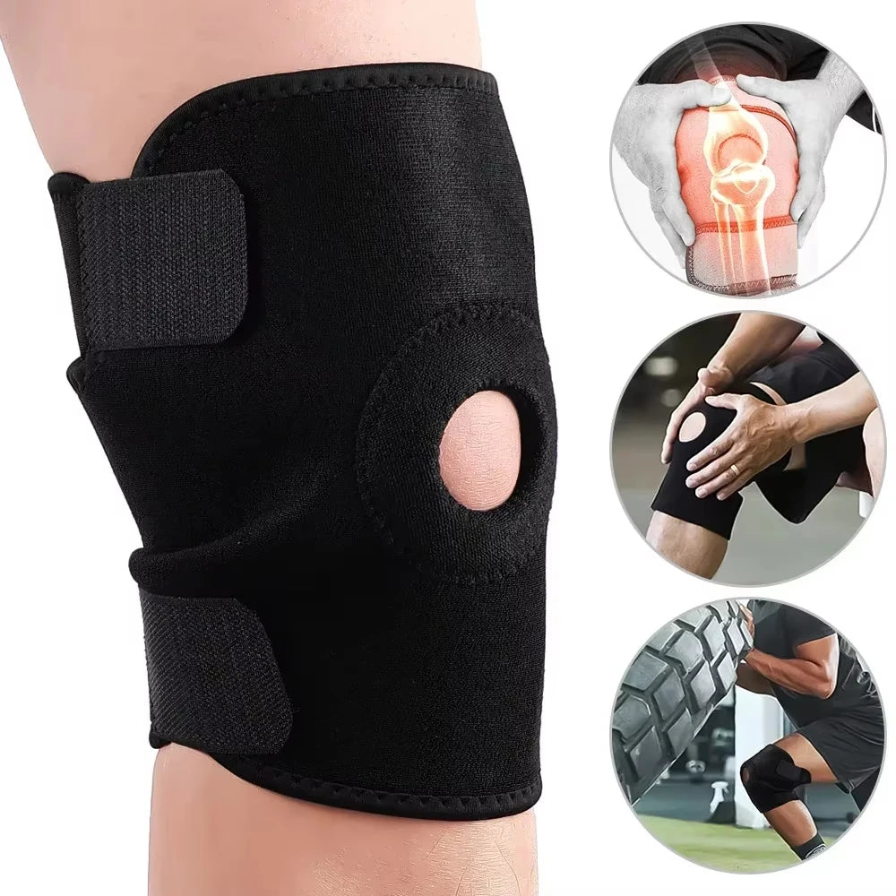 1 piece of sports and fitness knee pad, knee cap with adjustable knee support