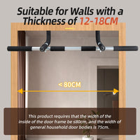 Indoor Pull-Up Bar, Home Fitness Pull-Up Equipment, Multifunctional Fitness Equipment, Suitable for Men's Bodybuilding and Shaping, Exercises Chest, Arm, and Shoulder Strength, Suitable for Fitness Enthusiasts to Exercise at