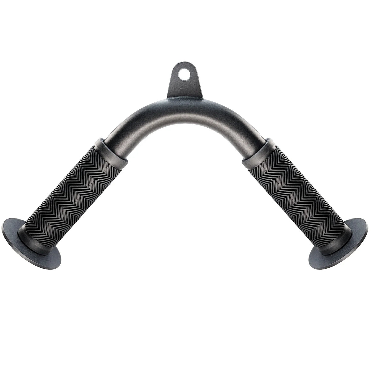 Tricep Pull Down Attachment with Skin-Friendly Rubber, V Bar Attachment Tricep Bar for Home Cable Machine Attachments