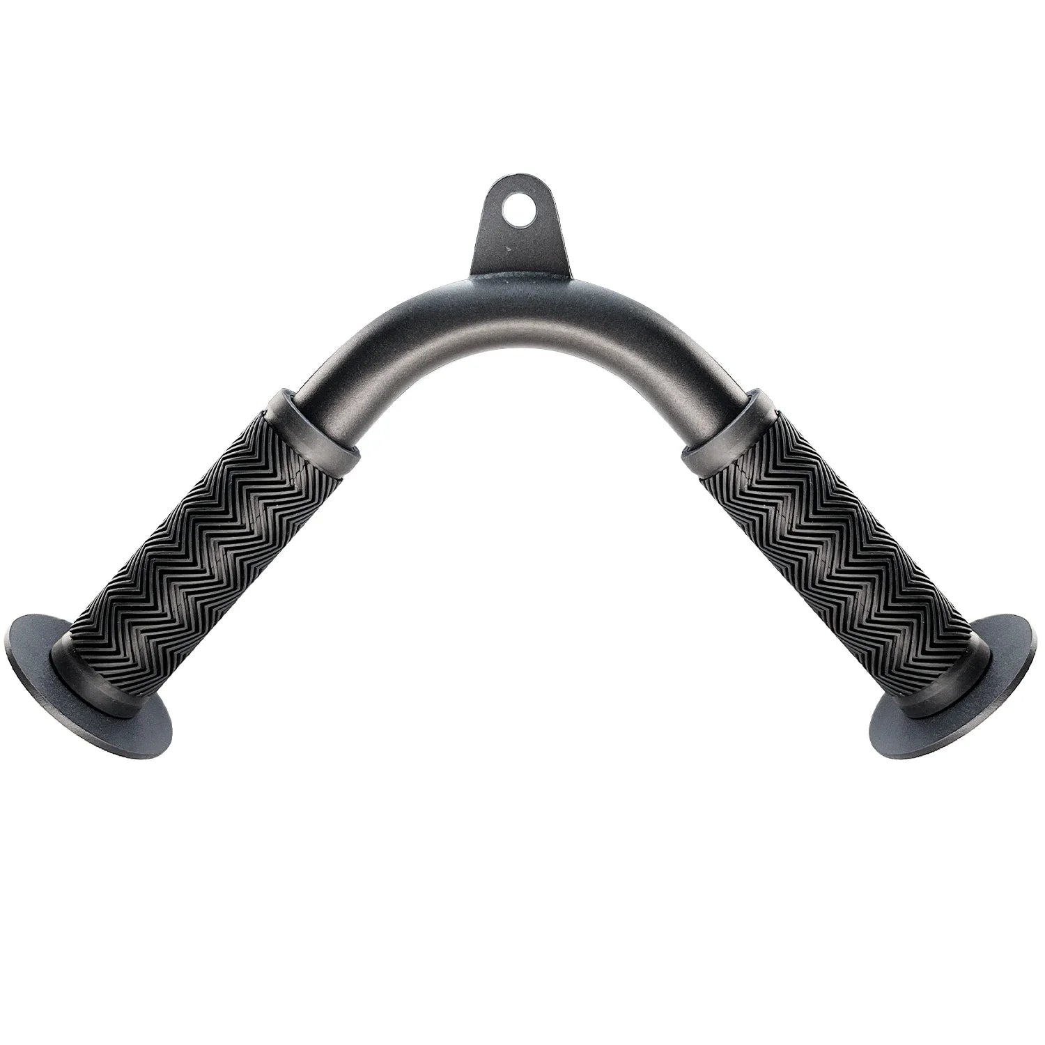 Tricep Pull Down Attachment with Skin-Friendly Rubber, V Bar Attachment Tricep Bar for Home Cable Machine Attachments