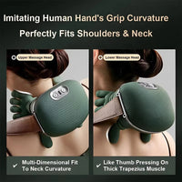 Biomimetic neck and shoulder massager, neck and shoulder biomimetic massager, kneading shawl massager, three-level mode