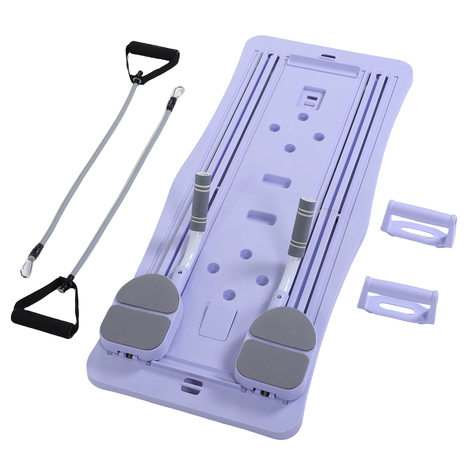 At Home Pilates Board Foldable 4-in-1 Exercise  Wheel Roller Exercise Equipment for Home Gym Workout  Trainer Pilate Board