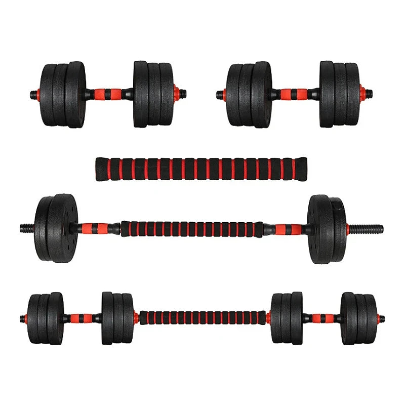 Kit Haltères et Barre 3-en-1