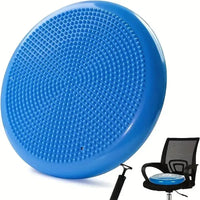 Thickened Explosion-Proof Balance Pad with Inflatable Ball - Yoga & Massage Seat Cushion plus Balance Plate