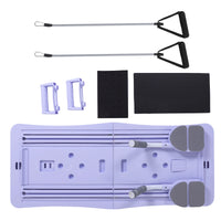 At Home Pilates Board Foldable 4-in-1 Exercise  Wheel Roller Exercise Equipment for Home Gym Workout  Trainer Pilate Board