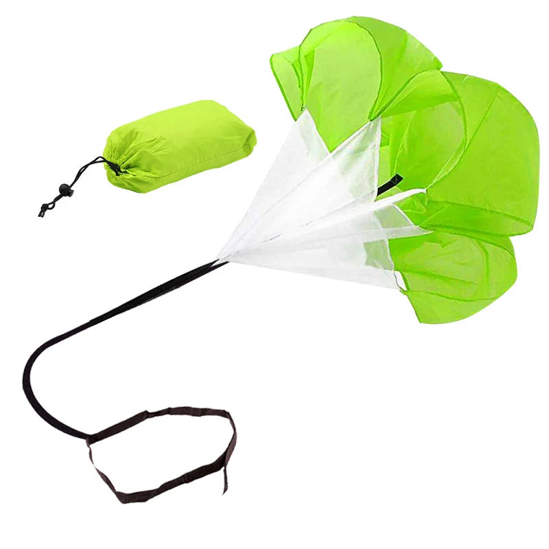 Adjustable Speed Parachute Agility Training Umbrella Football Soccer Resistance Rope Fitness Running Chute Sports Obstacles Tool