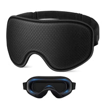 Mask For Sleep 3D Eye Mask Contoured Cup Blindfold Concave Molded Night Eye Mask Block Out Light with Women Men Adjustable﻿ ﻿