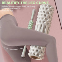 Foam Muscle Massage Rollers Density Back Foam Roller Back Pain Relief Muscle Legs Arms Recovery Yoga Fitness Training Roller