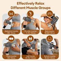 Electric Fascia Gun 99 Levels Deep Tissue Muscle Massage Gun High-Frequency Vibration for Shoulder Waist Leg Body masajeador