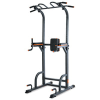 ISE Power Tower Pull-up Bar Roman Chair Adjustable Height Multifunctional Dip Abdominal Strength Training Station Home Workout, Armrests, Fitness, Roman Chair Weight Training