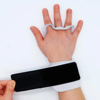 1Pair Gym Pull-up Grip Strap Lifting Strap Cowhide Gloves Grips Wrist Guard Workout Crossfit Sports Gloves Palm Protection