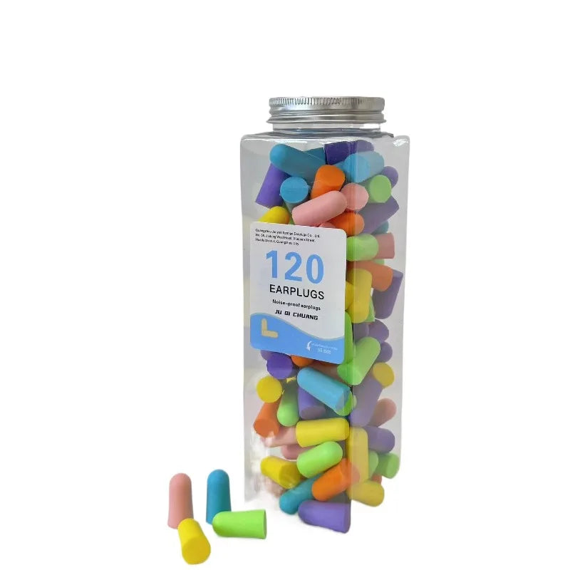 Noise-Canceling Earplugs Soundproof Noise-Reducing Ear Plugs Ultra-Soft Comfortable Ear Protection for Students Sleep Snoring